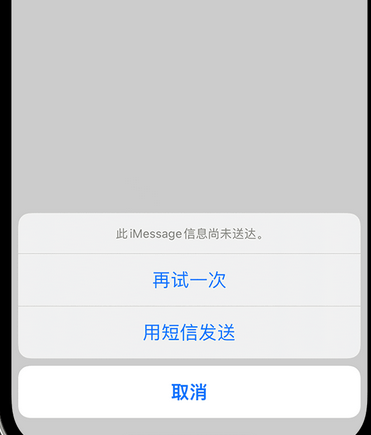 玛沁apple维修iPhone上无法正常发送iMessage信息